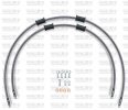 CROSSOVER Front brake hose kit Venhill DUC-10004F POWERHOSEPLUS (2 conducte in kit) Clear hoses, chromed fittings