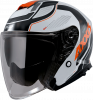 JET helmet AXXIS MIRAGE SV ABS village a4 gloss fluor orange XS