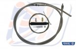 Clutch cable kit Venhill U01-1-202 braided
